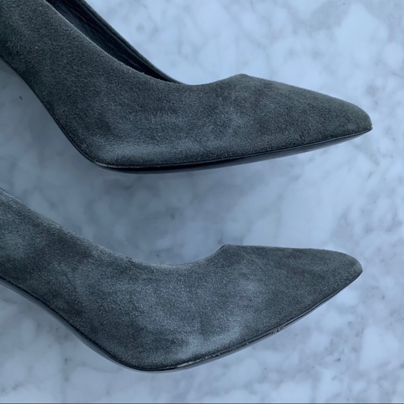 Maje grey suede heels - Picture 3 of 8